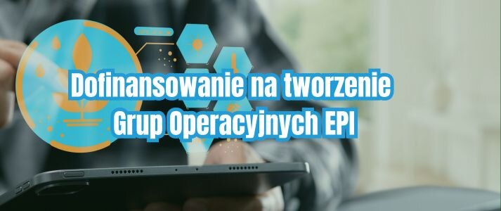 Człowiek z tabletem z dłoni sugerujący innowacyjność.