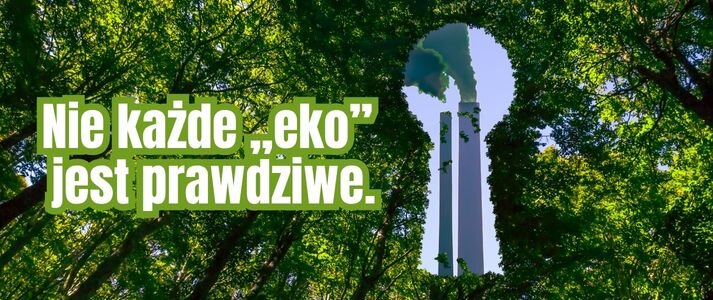 Zielony las z kluczem na kopalnie w tle.