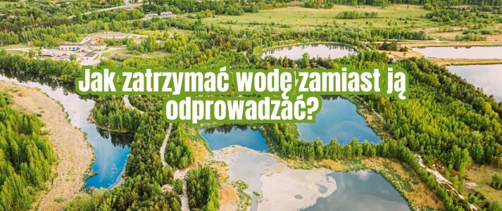 Zbiornik wody widziany z góry.