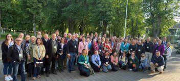 Zdjecie przedstawia uczestników konferencji
