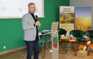 Zdjęcie przedstawia Zastępce Prezesa Agencji Restrukturyzacji i Modernizacji Rolnictwa