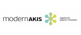 Obrazek przedstawia logo projektu modernAkis