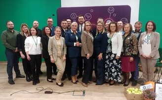 Zdjęcie przedstawia koordynatorów KSGW