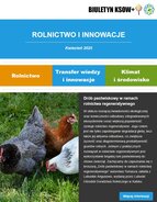 Obrazek odsyła do biuletynu KSOW+ wydanie kwietniowie Rolnictwo i innowacje(w pdf) 