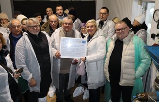 Zdjęcie przedstawia uczestników wyjazu studyjnego