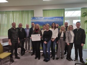 Obrazek przedstawia uczestników w urzędzie gminy Trofaiach