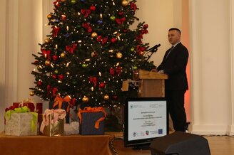 Zdjęcie przedstawia Dyrekotra Centrum Doradztwa Rolniczego w Brwinowie