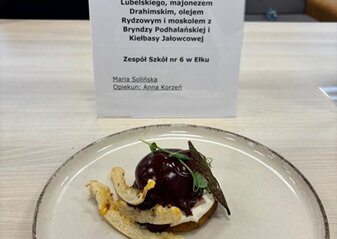 Obrazek przedstawia danie które zajęło II miejsce w konkursie