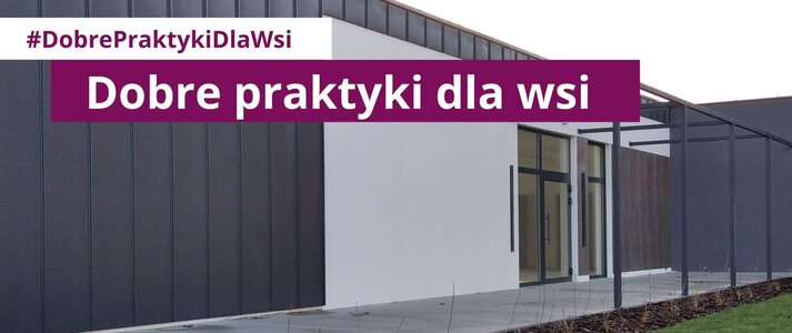 Zdjęcie przedstawia budnek powstały w ramach projektu
