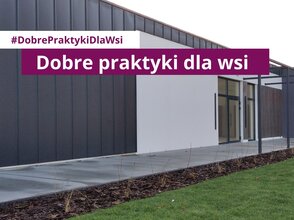 Zdjęcie przedstawia budnek powstały w ramach projektu