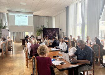 Zdjęcie przedstawia uczestników posiedzenia KS KSOW+
