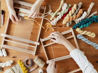 Zdjęcie przedstawia tkanie 