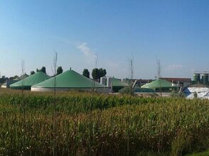 Obrazek przedstawia biogazownie 